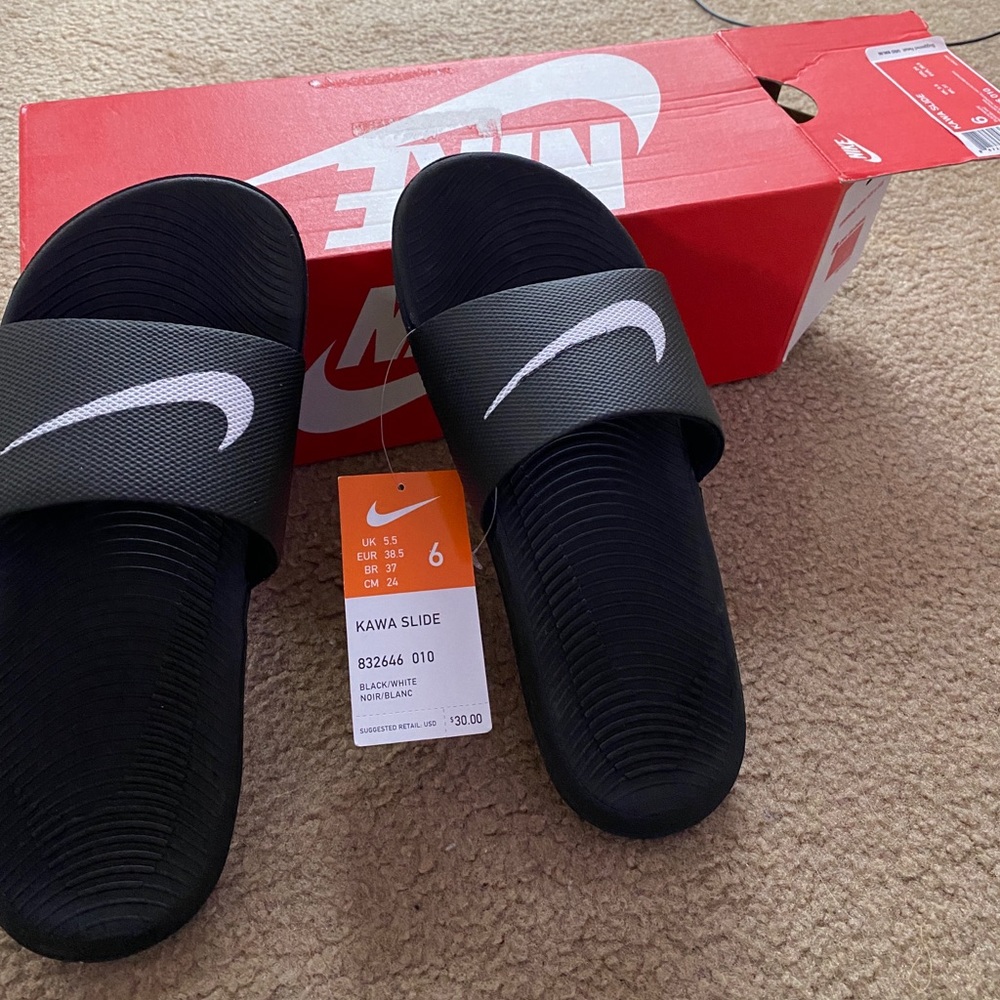 Brand new nike slides